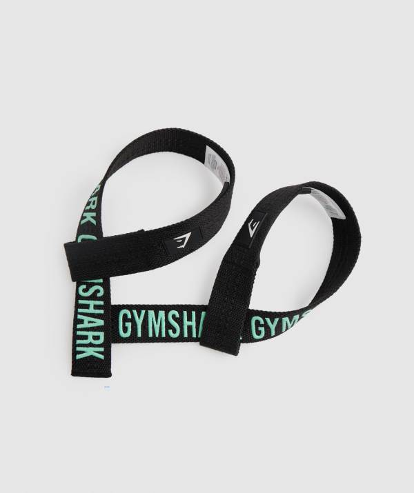 Panske Zdvíhacie Popruhy Gymshark Silicone Čierne Modre | JD4906318